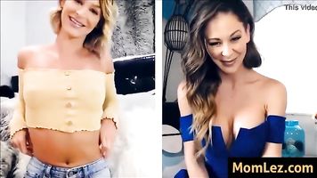 Mom and d. masturbate on Skype