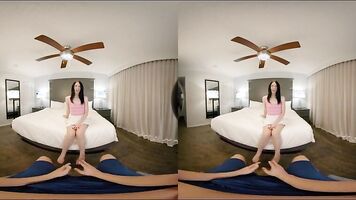 Stepsister gives herself as birthday present to Stepbro