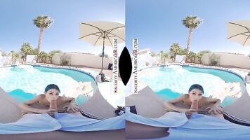 Naughty America - Glorious day to fuck Jewelz Blu by the pool